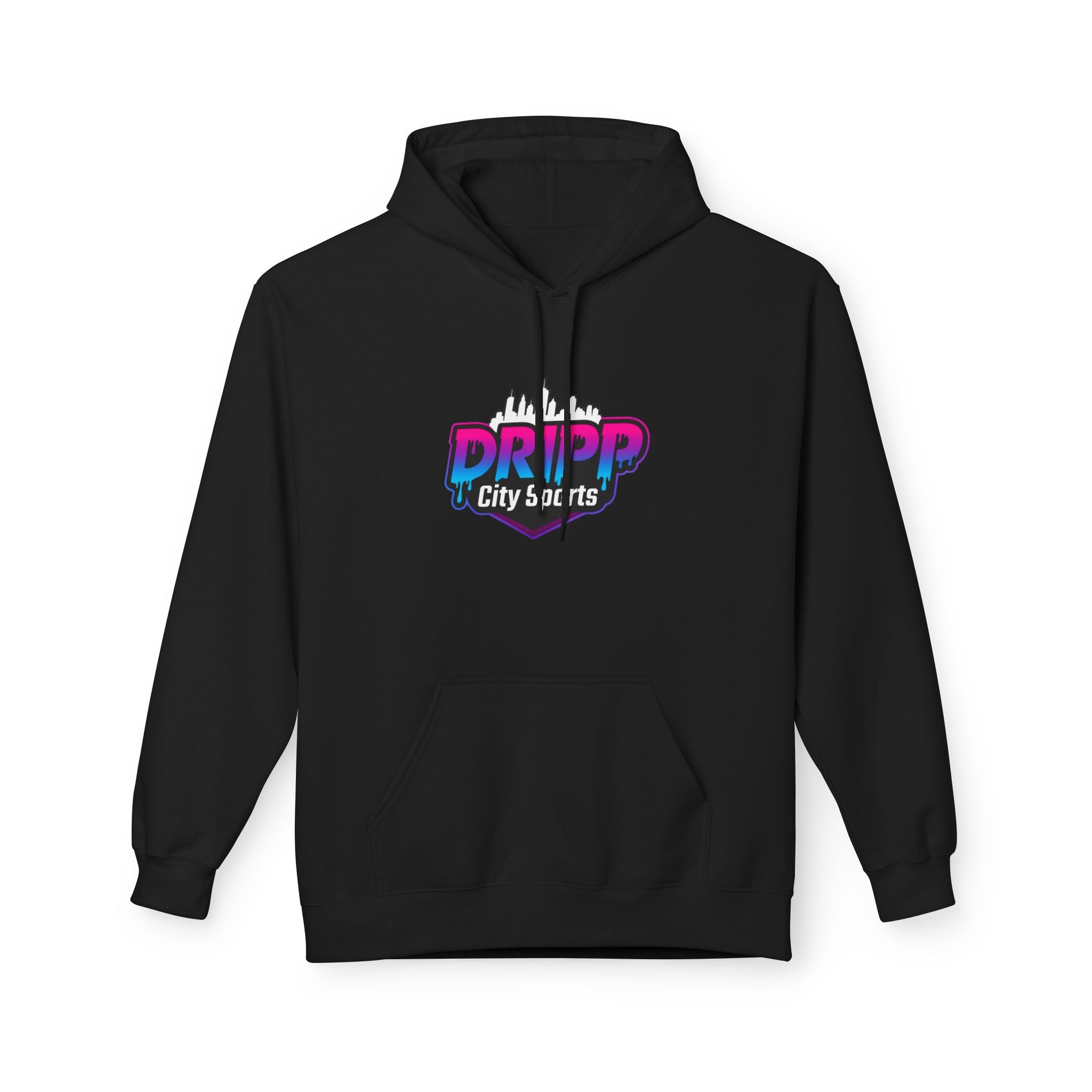 Dripp City Sports Hoodie — Retro Neon Athletic Pullover