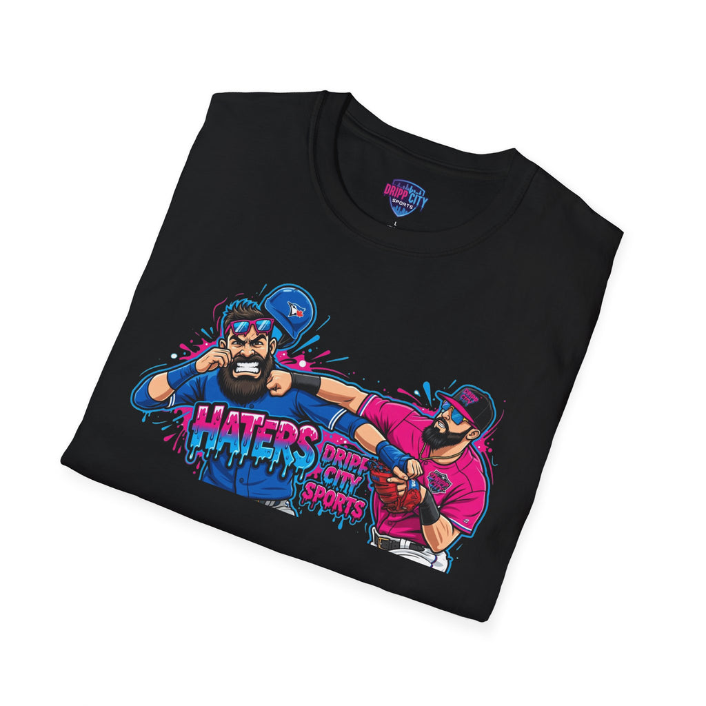 T-Shirt — 'Haters Gonna Hate' Retro Boxing Graphic