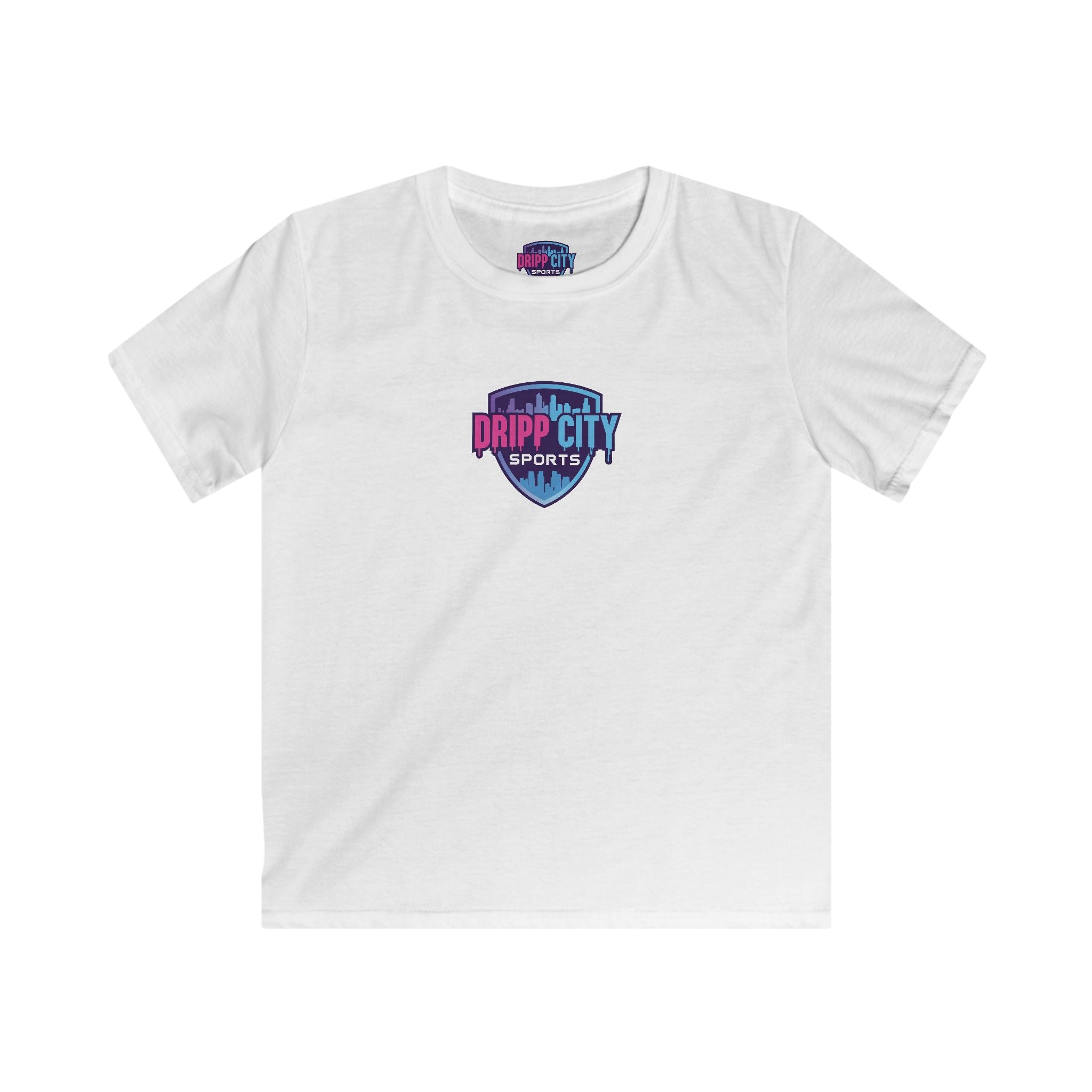 Kids Tee — "Sliding in Ya Girl's DMs" Dripp City Sports Graphic Shirt