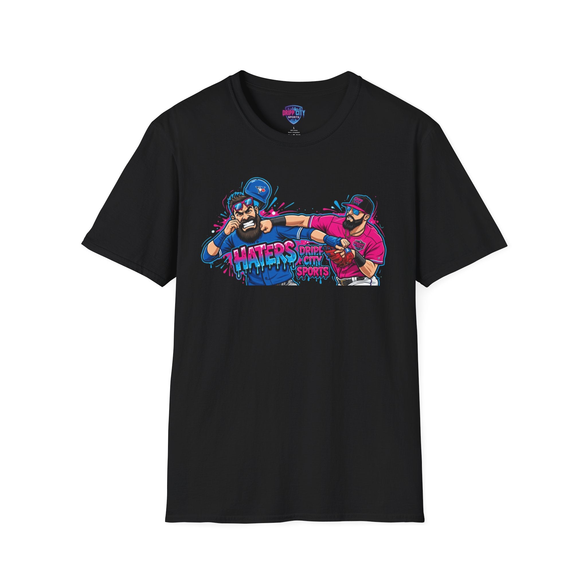 T-Shirt — 'Haters Gonna Hate' Retro Boxing Graphic