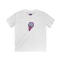 Kids Ice Cream Meltdown Tee — Neon Drip Baseball Cone Shirt