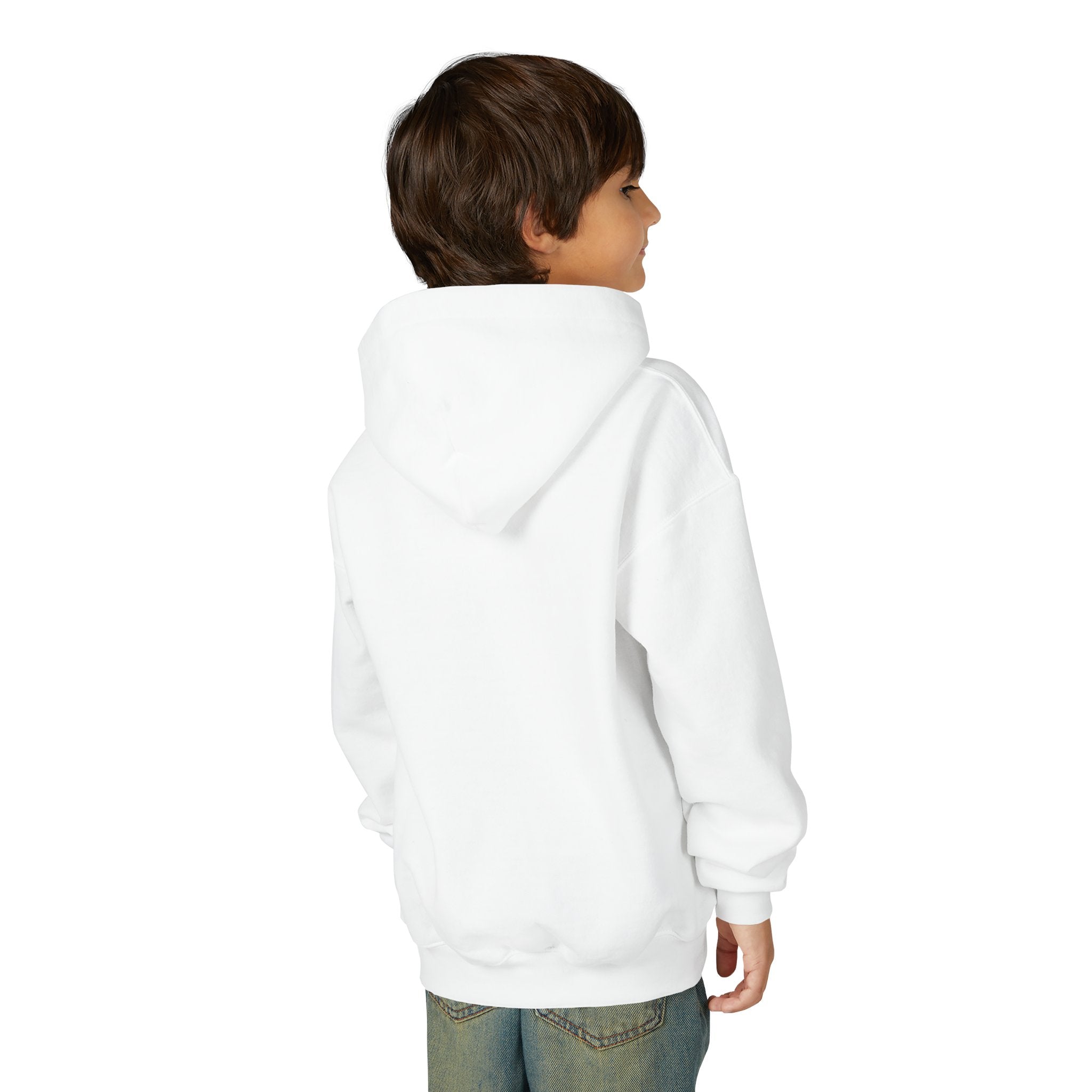 Dripp City Sports Youth Hoodie — Neon Graffiti Streetwear for Kids