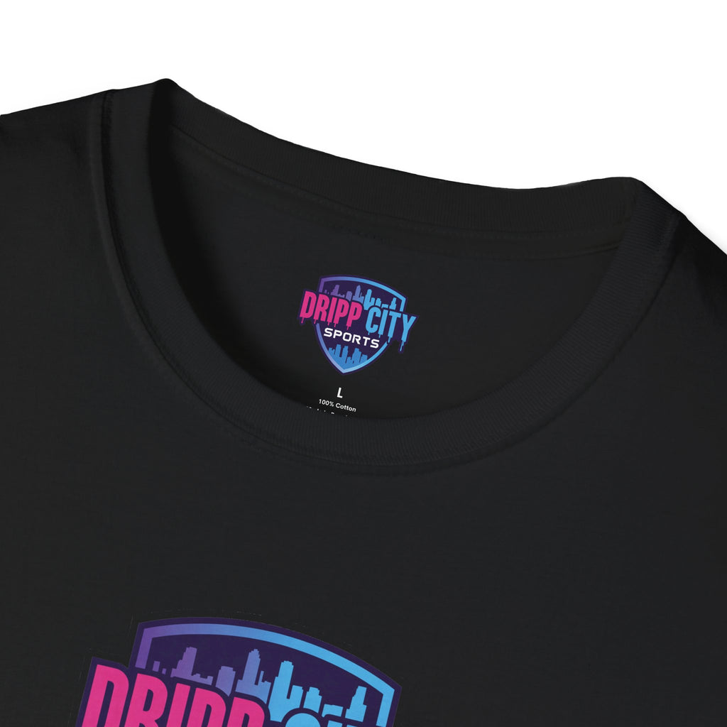T-Shirt — "Drip City Sports Club" "Bombs Over Baghdad" Graphic Tee