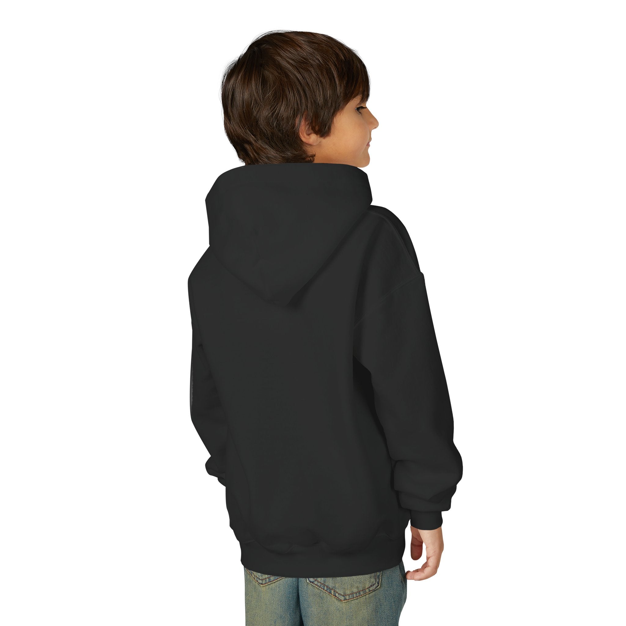 Dripp City Sports Youth Hoodie — Neon Graffiti Streetwear for Kids