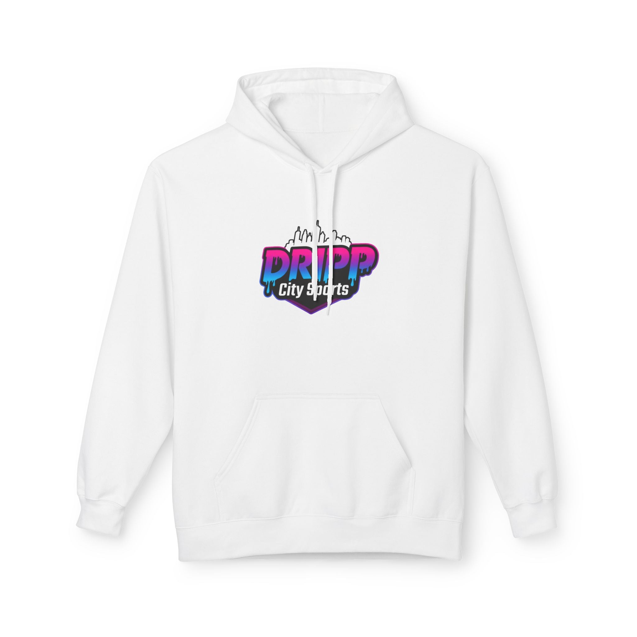 Dripp City Sports Hoodie — Retro Neon Athletic Pullover